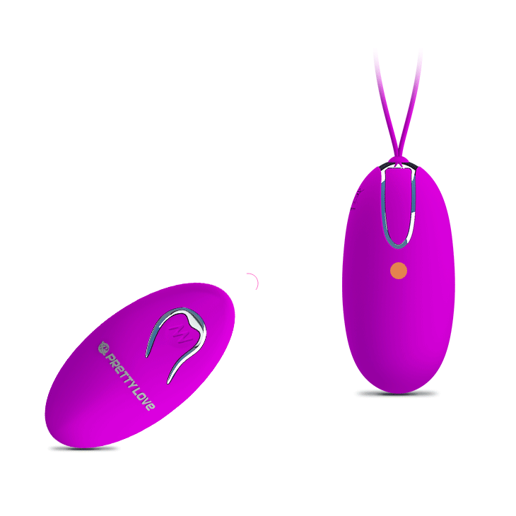 Joyce Remote Vibrating Egg Purple Sex Toys